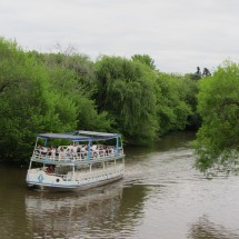 Excursion boat on the Rio Lujan 
